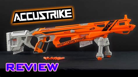 nerf raptorstrike|[REVIEW] Nerf Accustrike Raptorstrike Unboxing, Review.